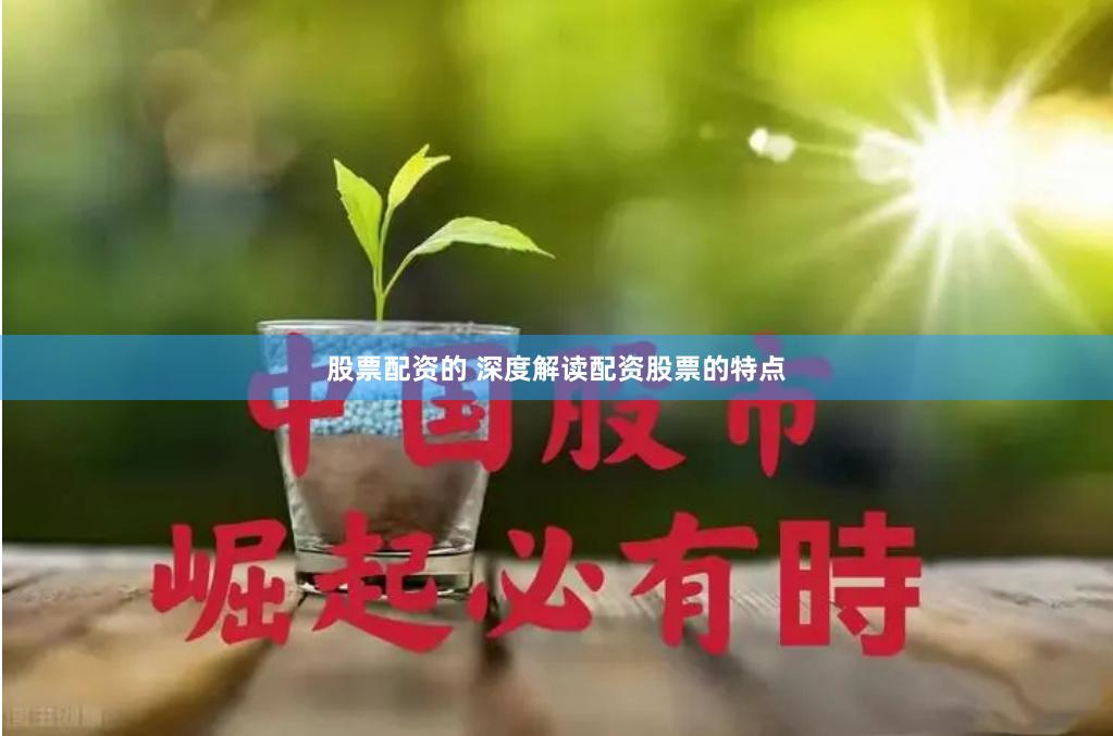 股票配资的 深度解读配资股票的特点