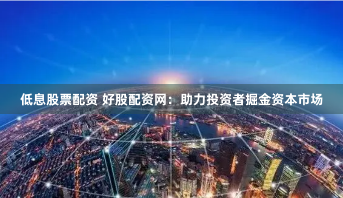 低息股票配资 好股配资网:助力投资者掘金资本市场