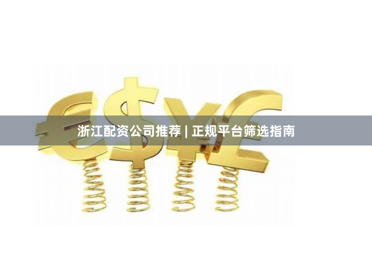 浙江配资公司推荐 | 正规平台筛选指南